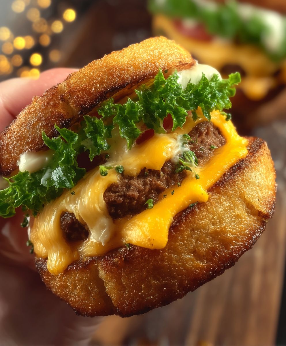Cheeseburger Toasties schnell zubereiten