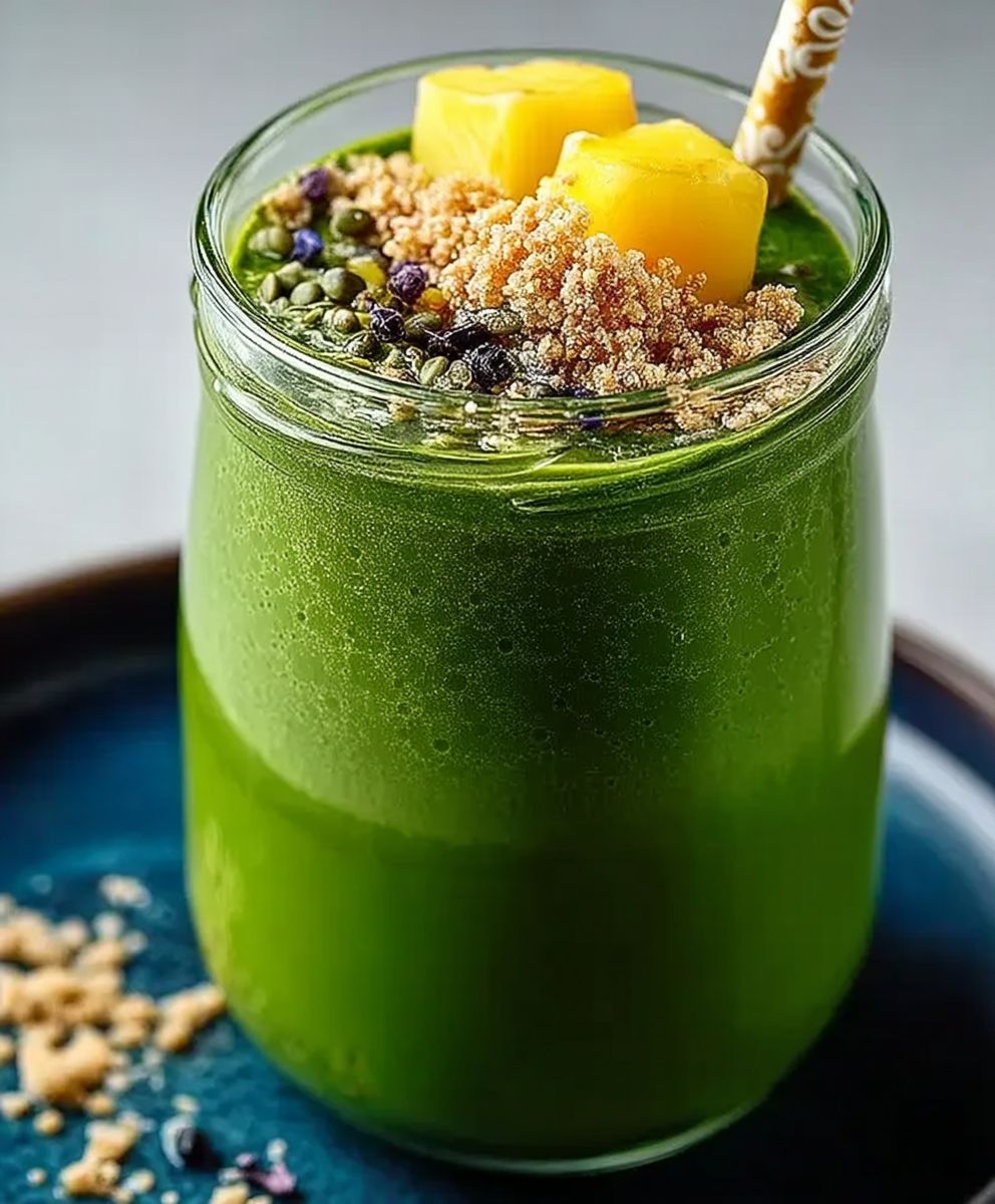 Entzündungshemmender Grüner Smoothie
