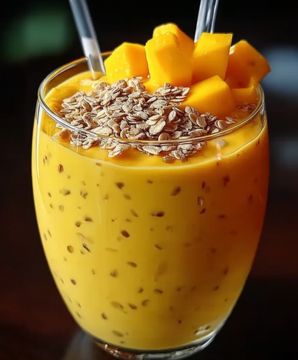 Mango Hafer Smoothie