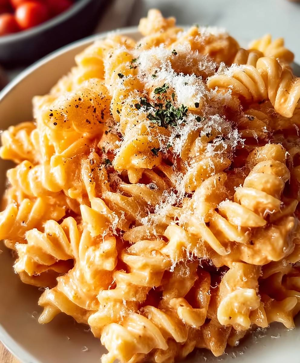 Cremige Wodka Pasta