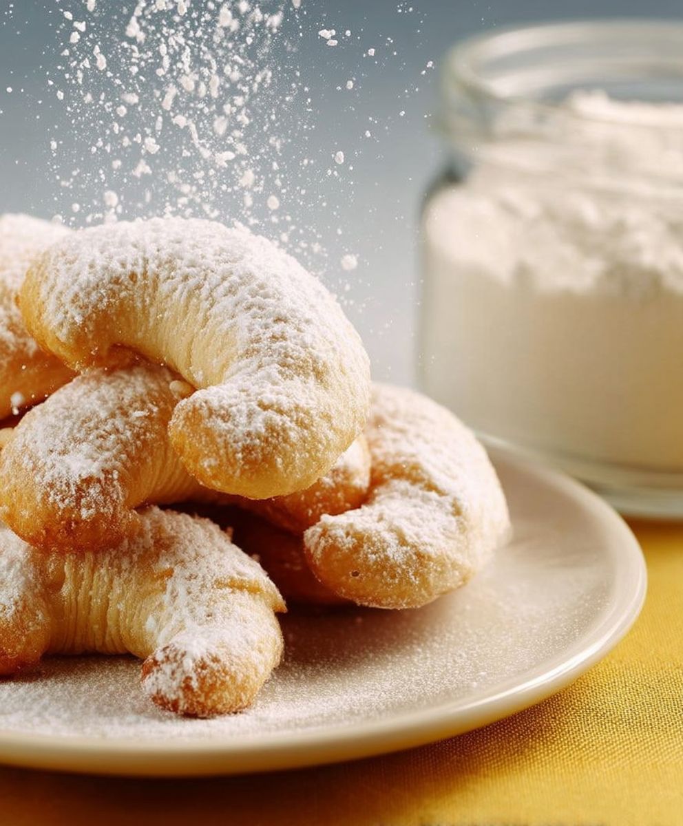 Dinkel Vanillekipferl backen