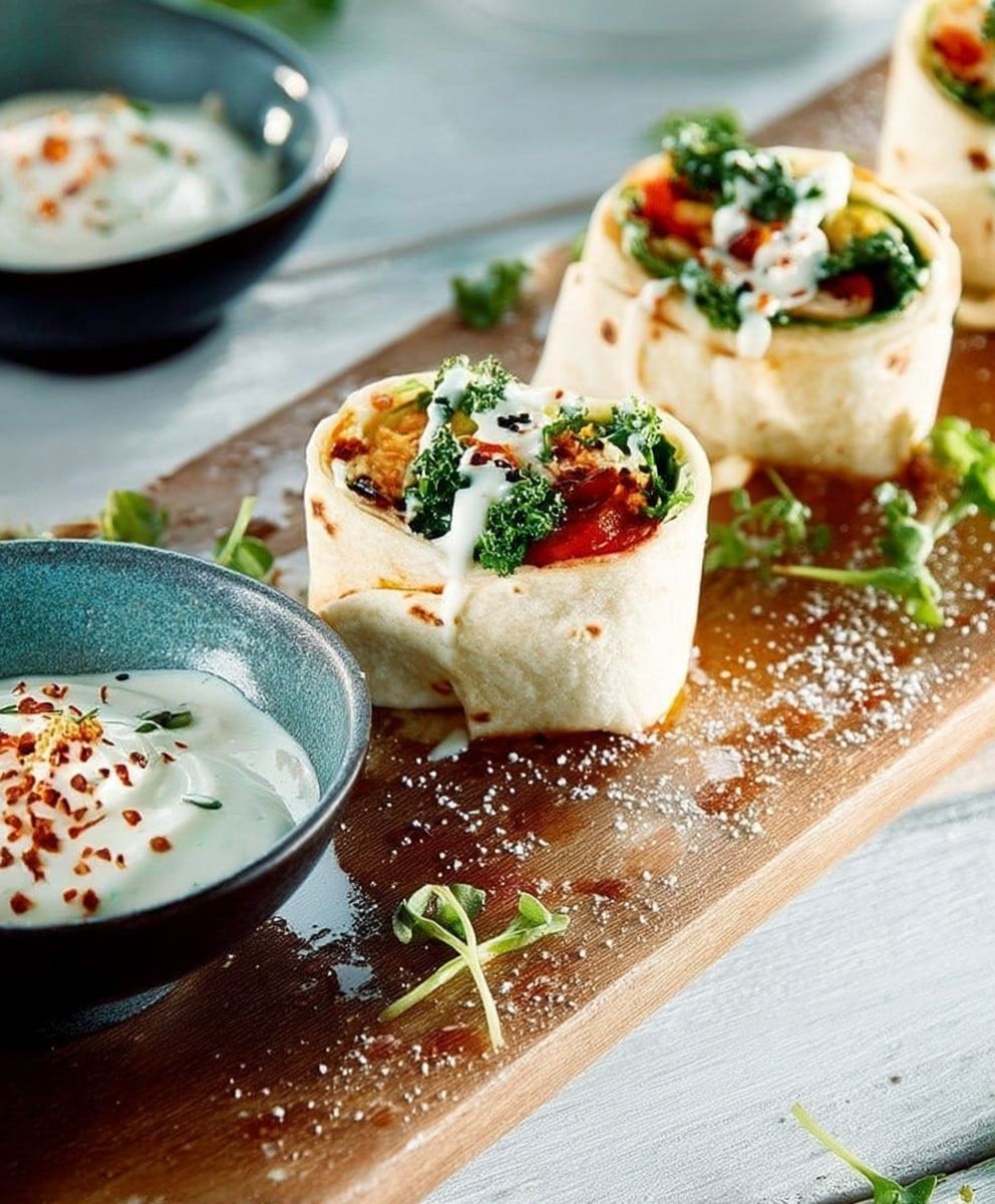 Vegane Wrap Röllchen
