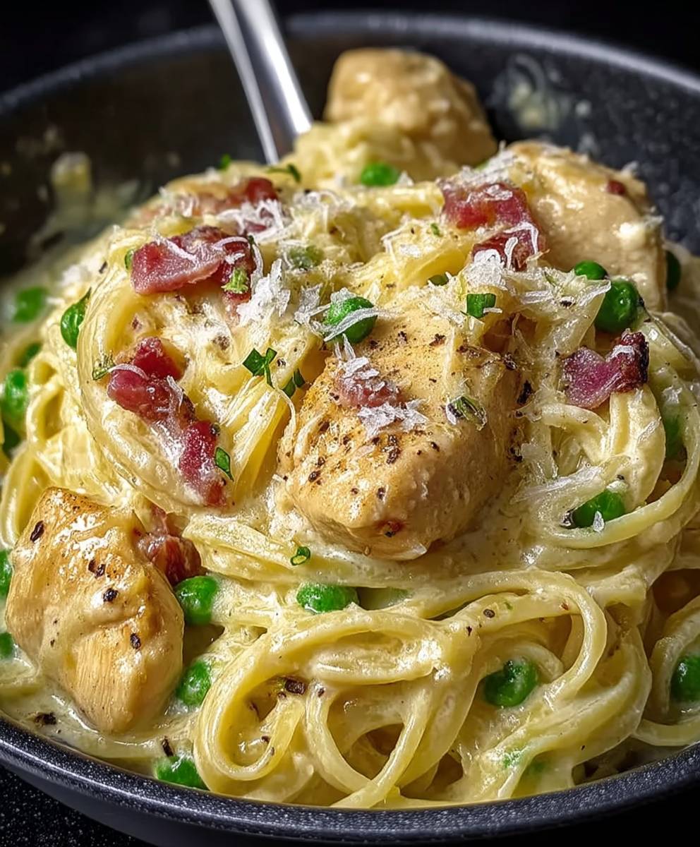 Hähnchen Carbonara selber machen