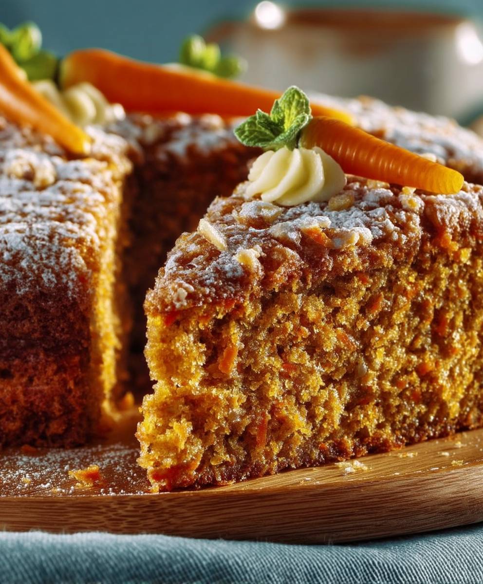 Möhrentorte backen