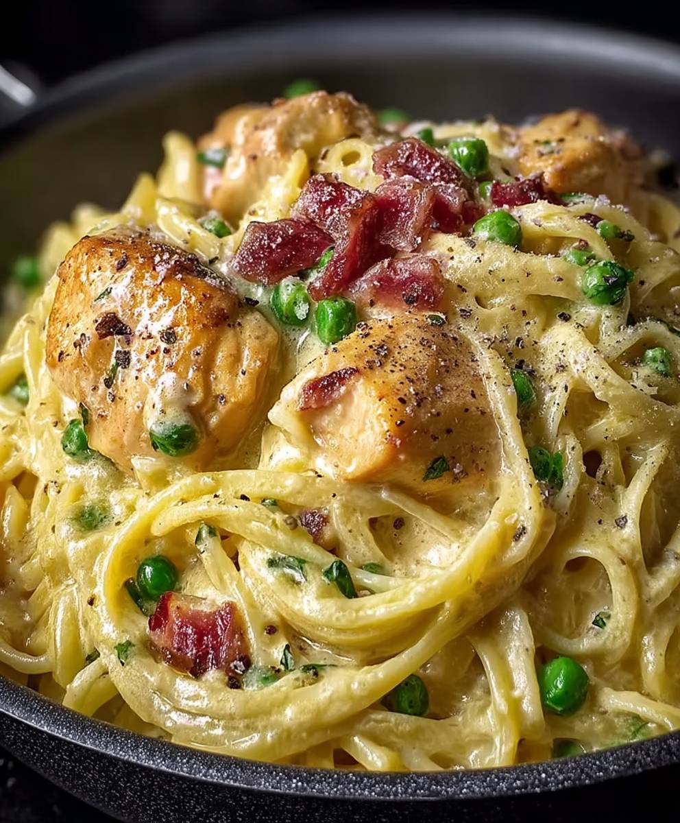 Hähnchen Carbonara selber machen