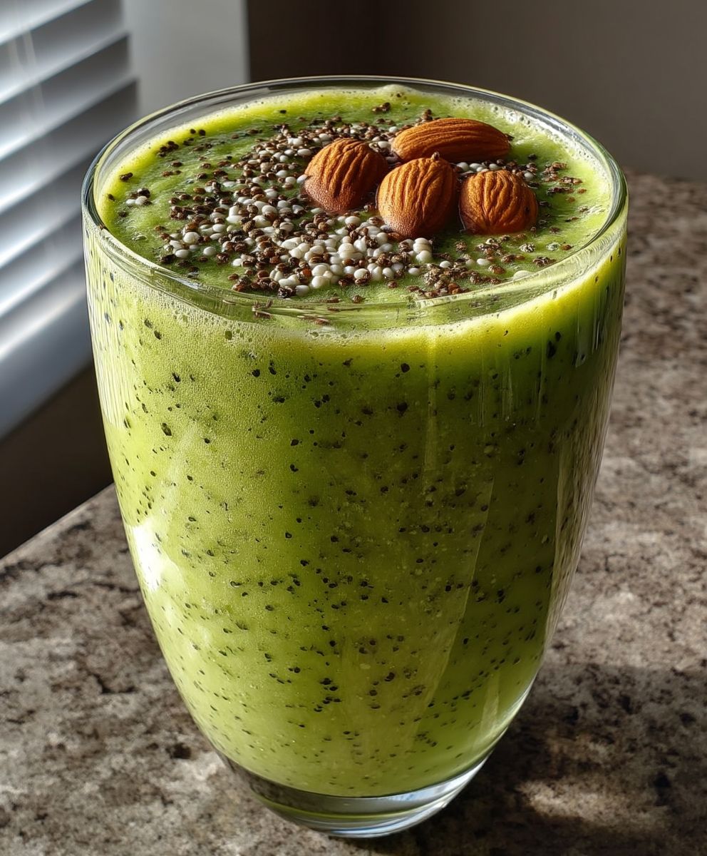 Grüner Smoothie schnell zubereiten
