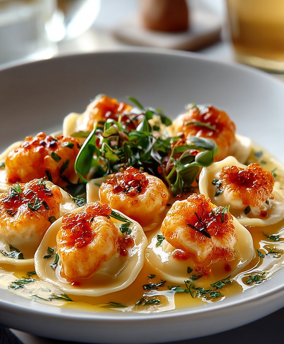Hummer Ravioli selber machen