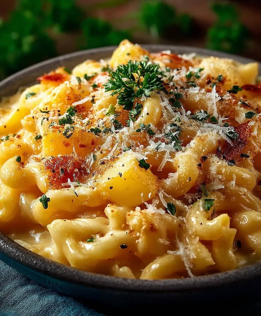 Pasta mit Kartoffeln
