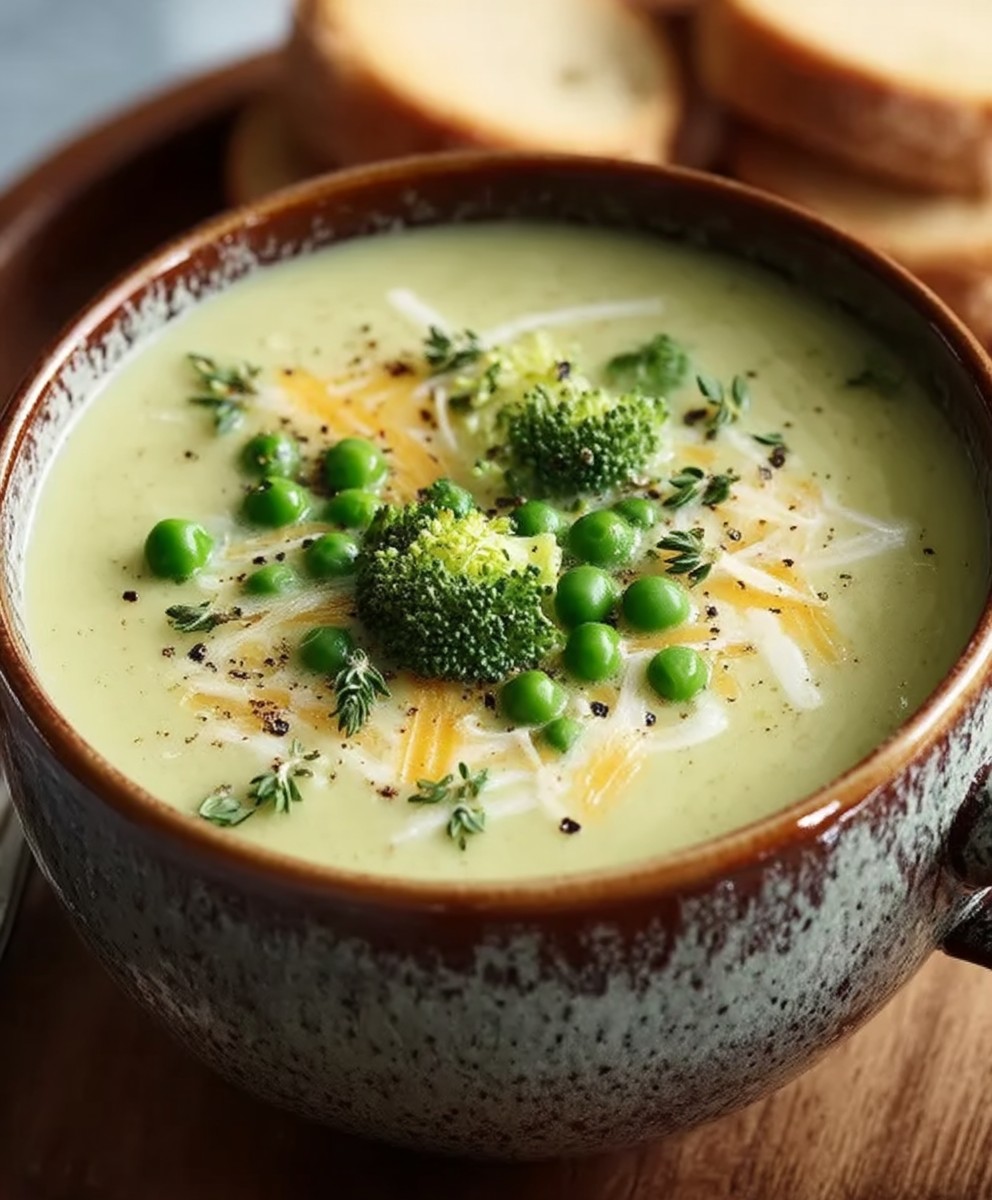 Brokkoli Cremesuppe altmodisch kochen