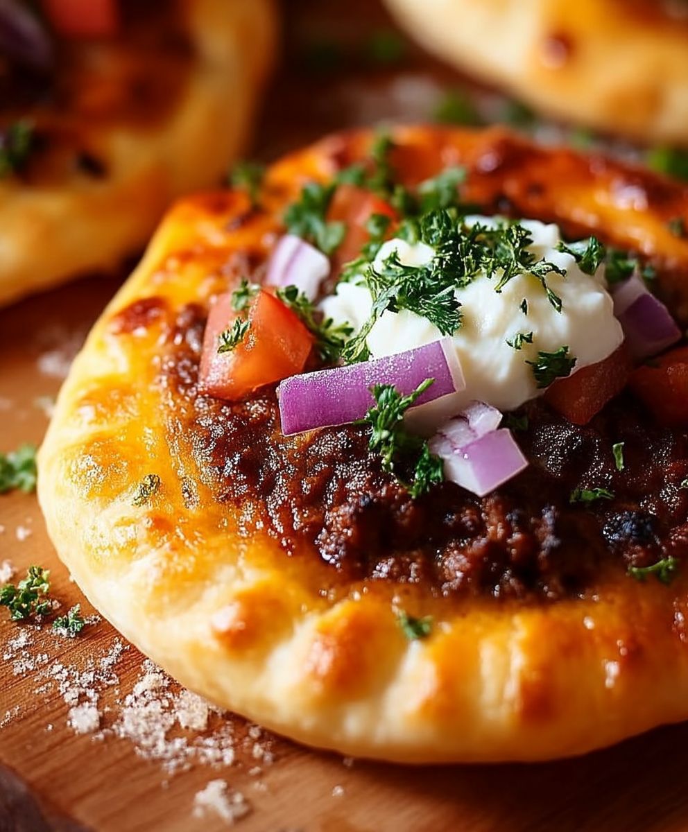 Lahmacun türkische Pizza
