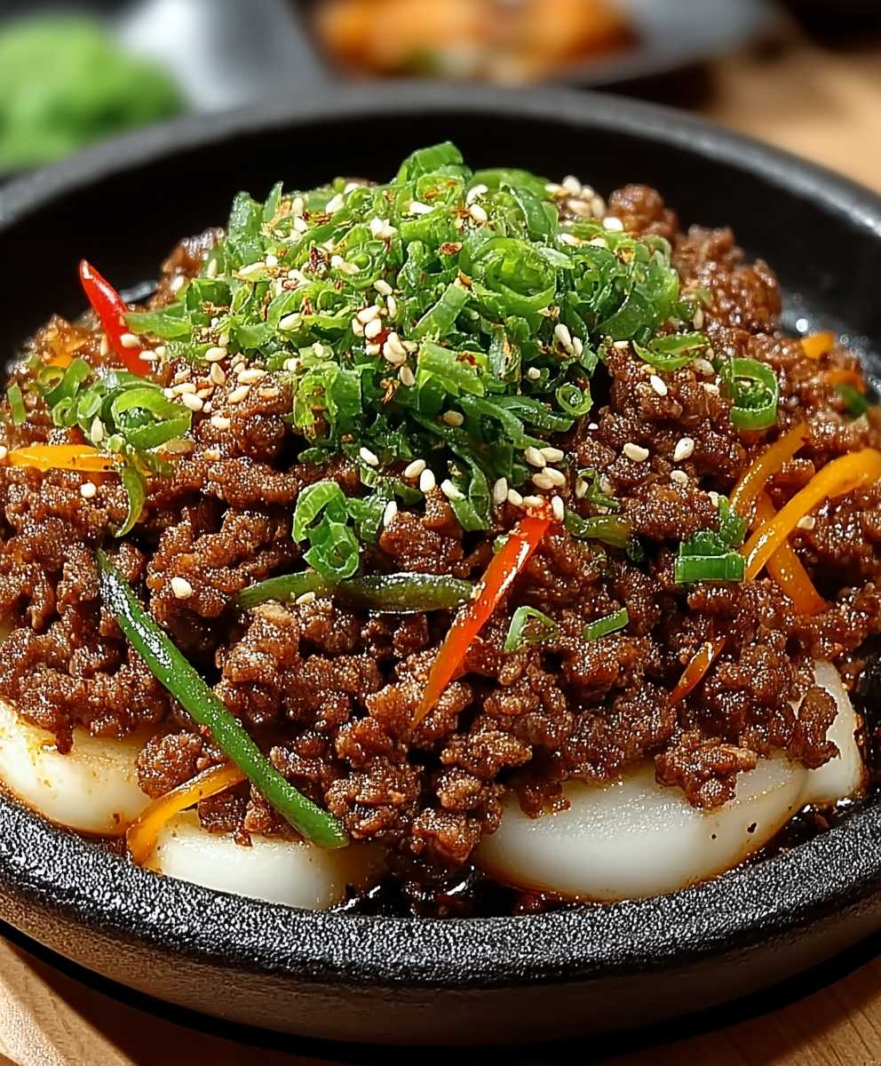Bulgogi mit Hackfleisch einfach