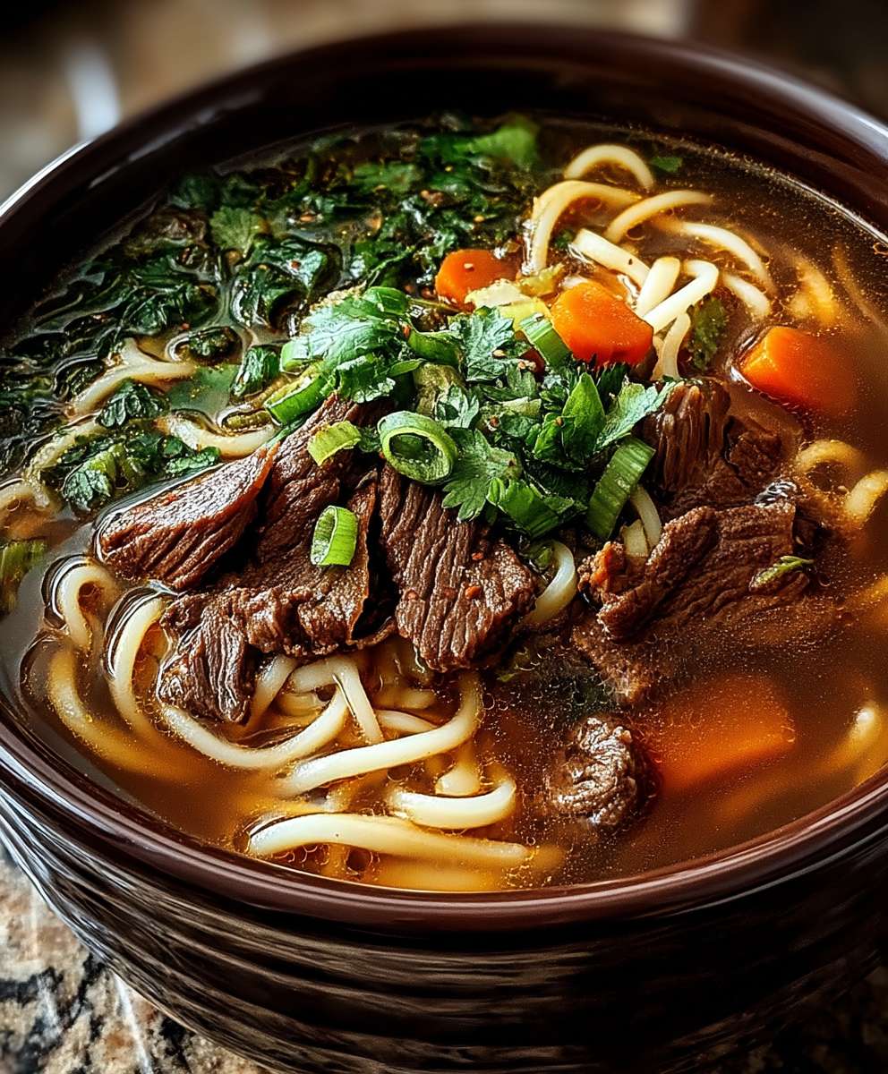 Lanzhou Rindfleisch Nudelsuppe