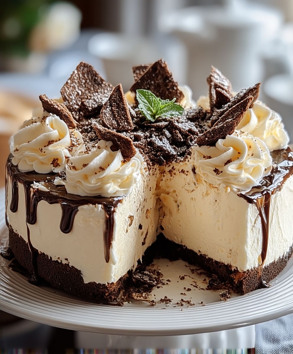 Stracciatella Kuchen backen