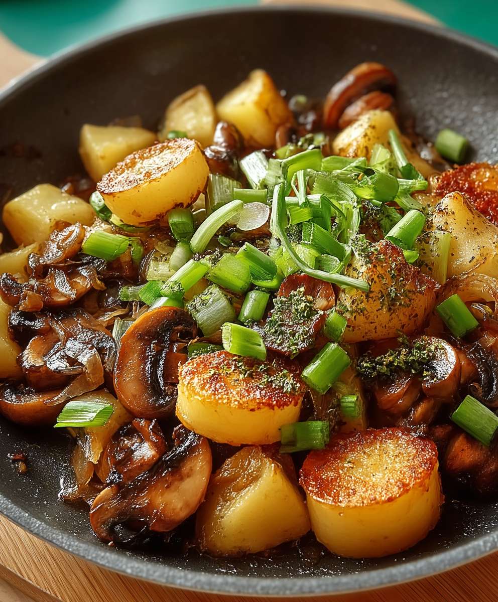 Champignon Kartoffel Pfanne