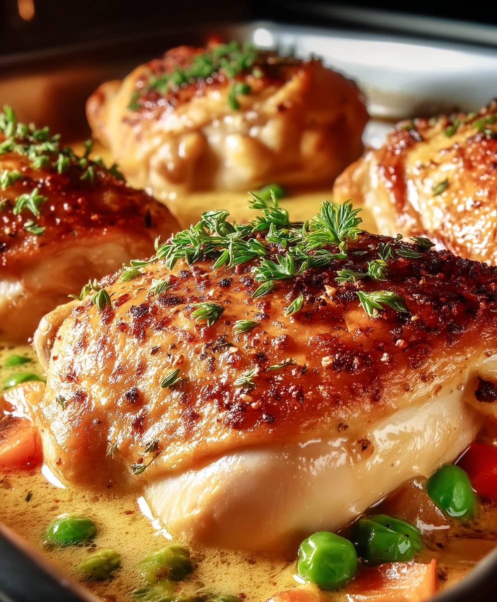 Zartes Ofen Huhn