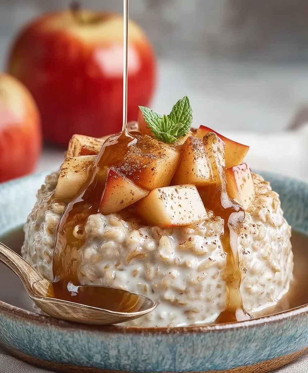 Apfel Zimt Porridge