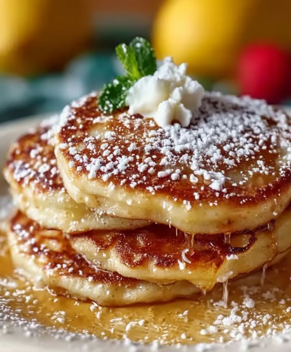 Apfel Pancakes schnell zubereiten