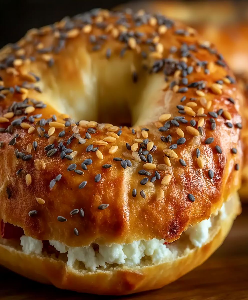 Protein Bagel backen