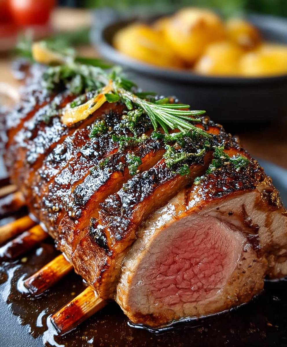 Gegrillte Lammkeule zubereiten