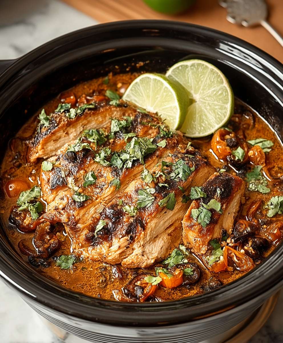 Fiesta Hähnchen Slow Cooker