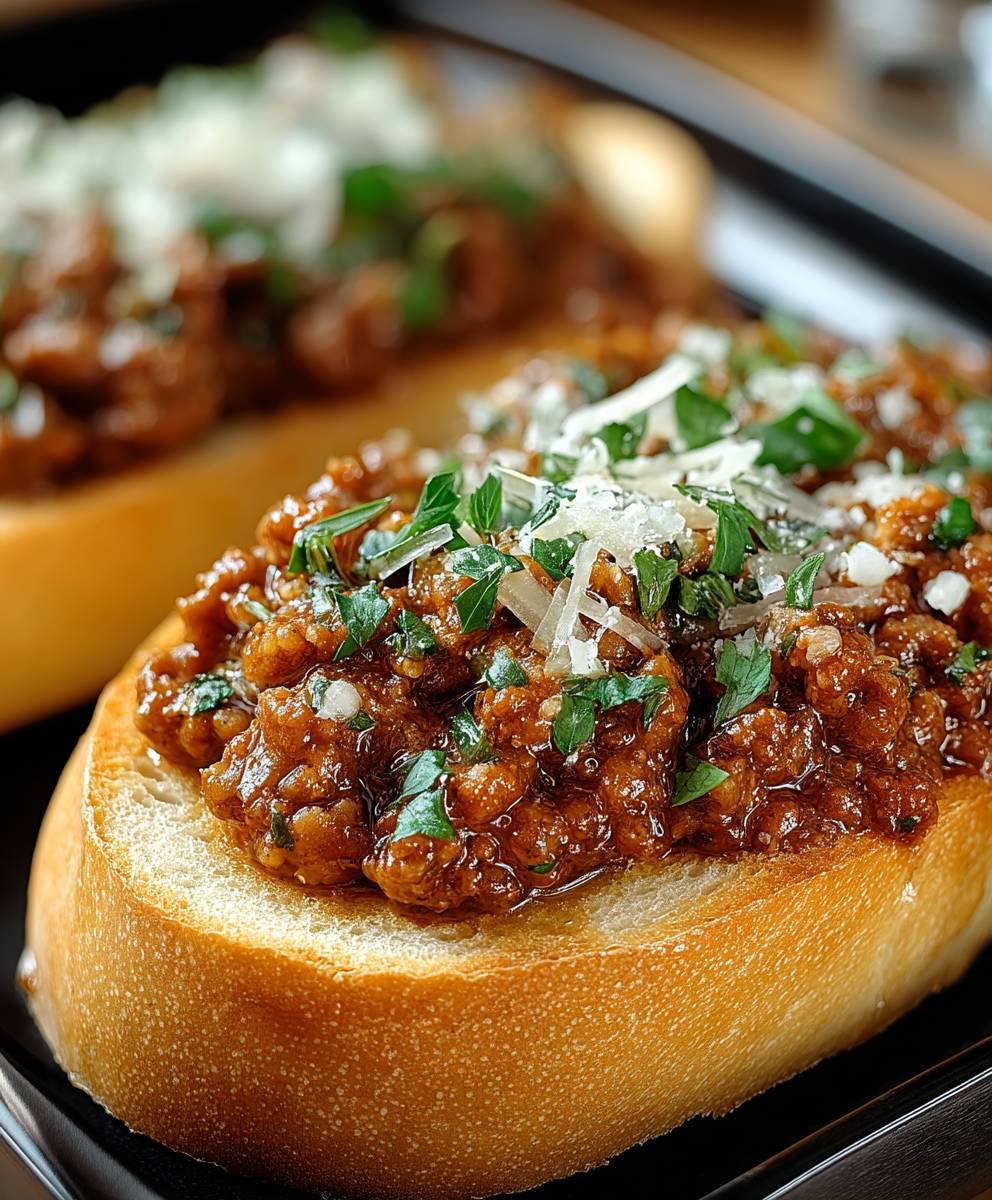 Italienische Sloppy Joes