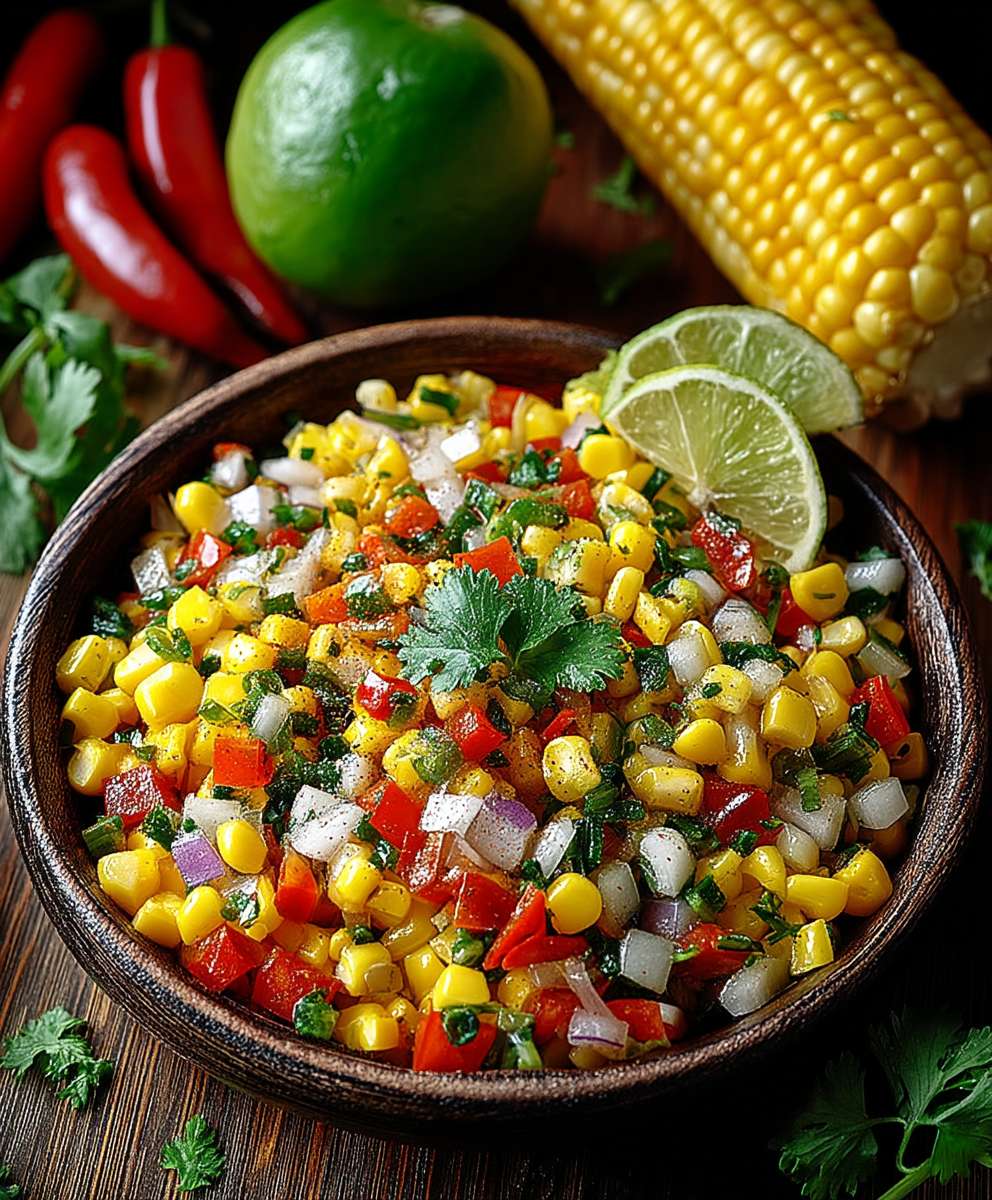 Maissalsa einfach zubereiten