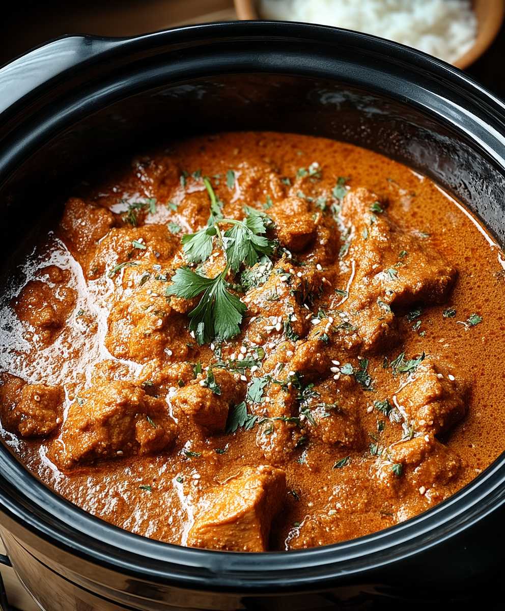 Hähnchen Tikka Masala Slow Cooker