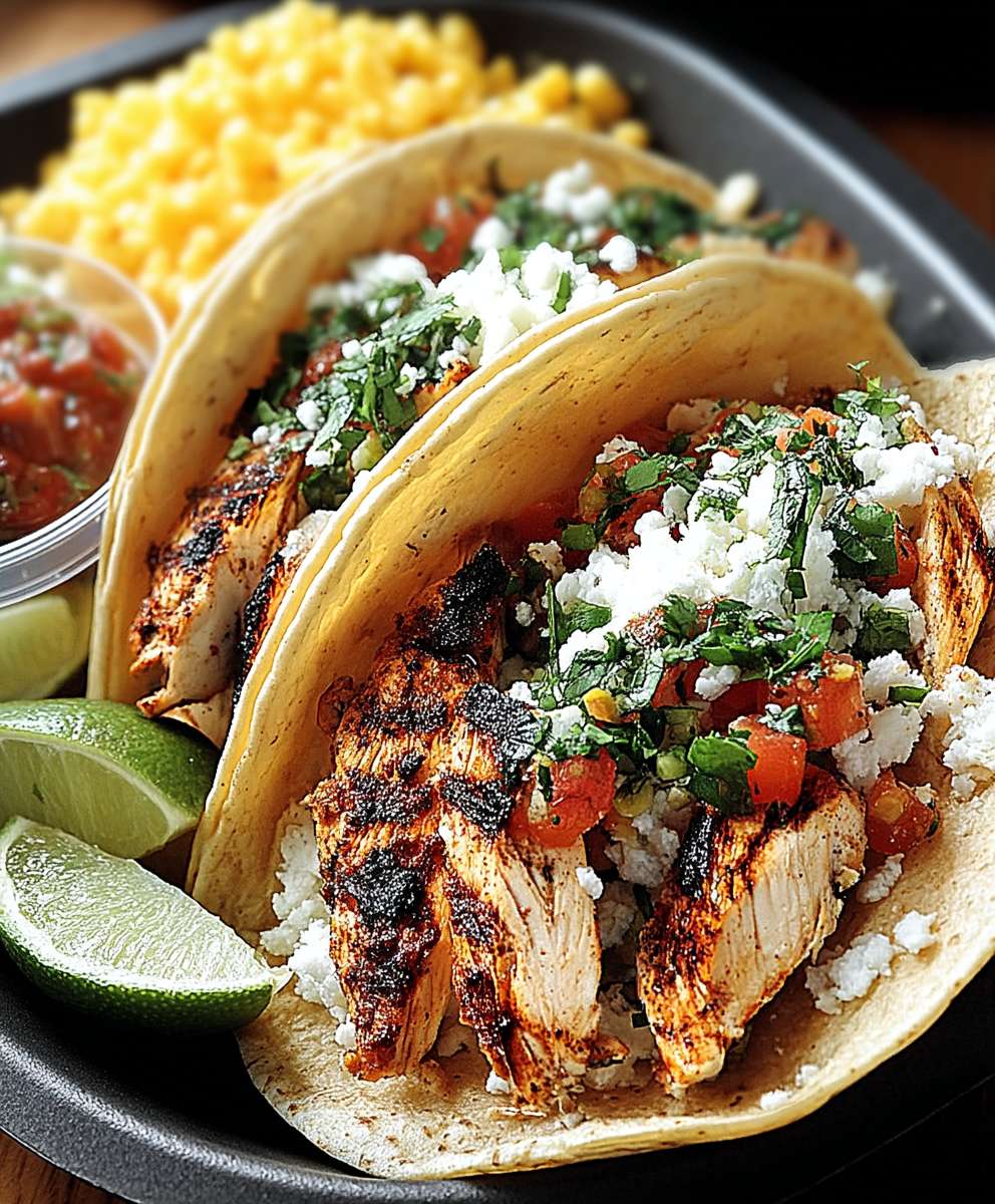 Margarita Hähnchen Tacos