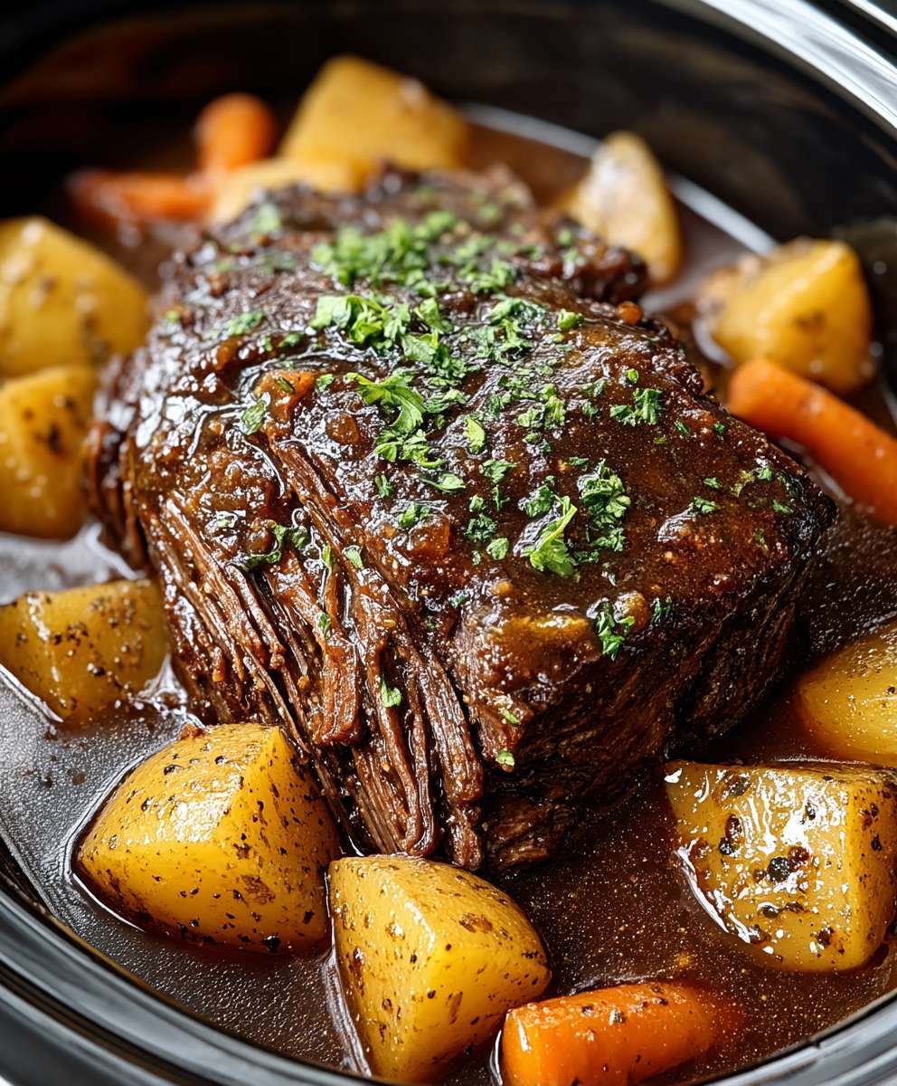 Crockpot Braten zartes Mahl