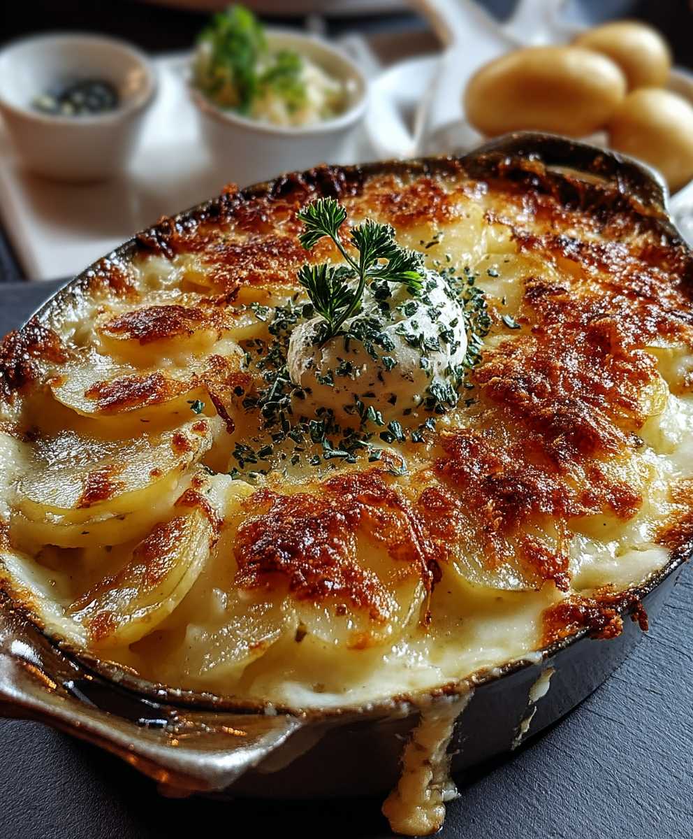 Kartoffelauflauf einfach zubereiten