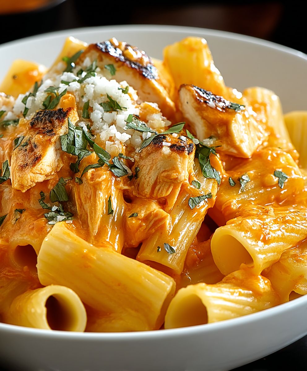Buffalo Chicken Rigatoni