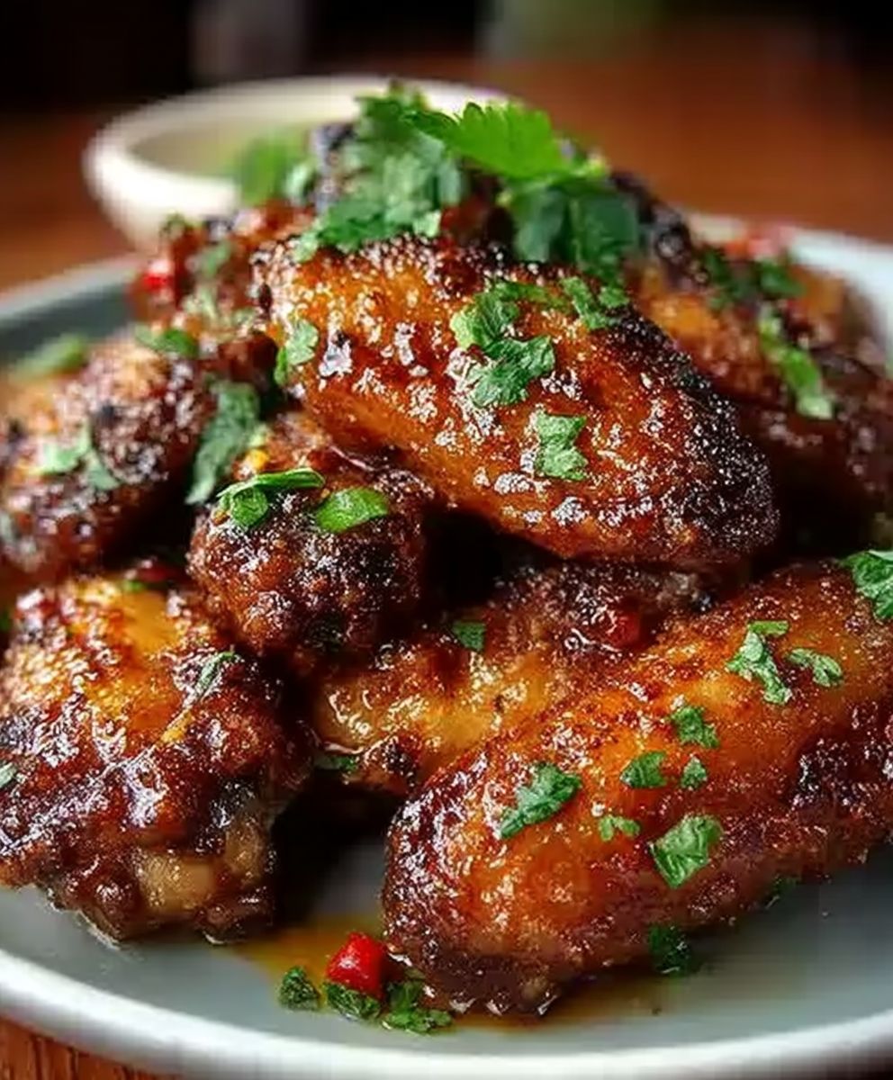 Brauner Zucker Cajun Flügel
