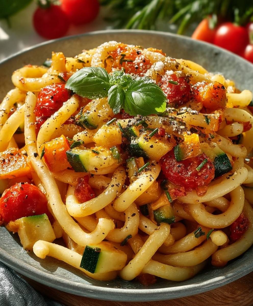 Sommerpasta einfach zubereiten