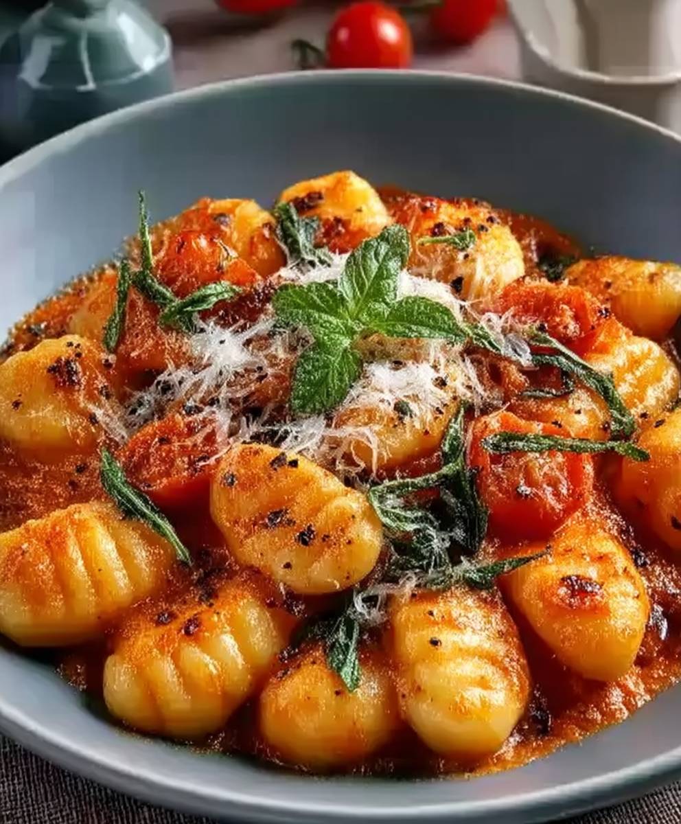 Cremige Tomaten Gnocchi