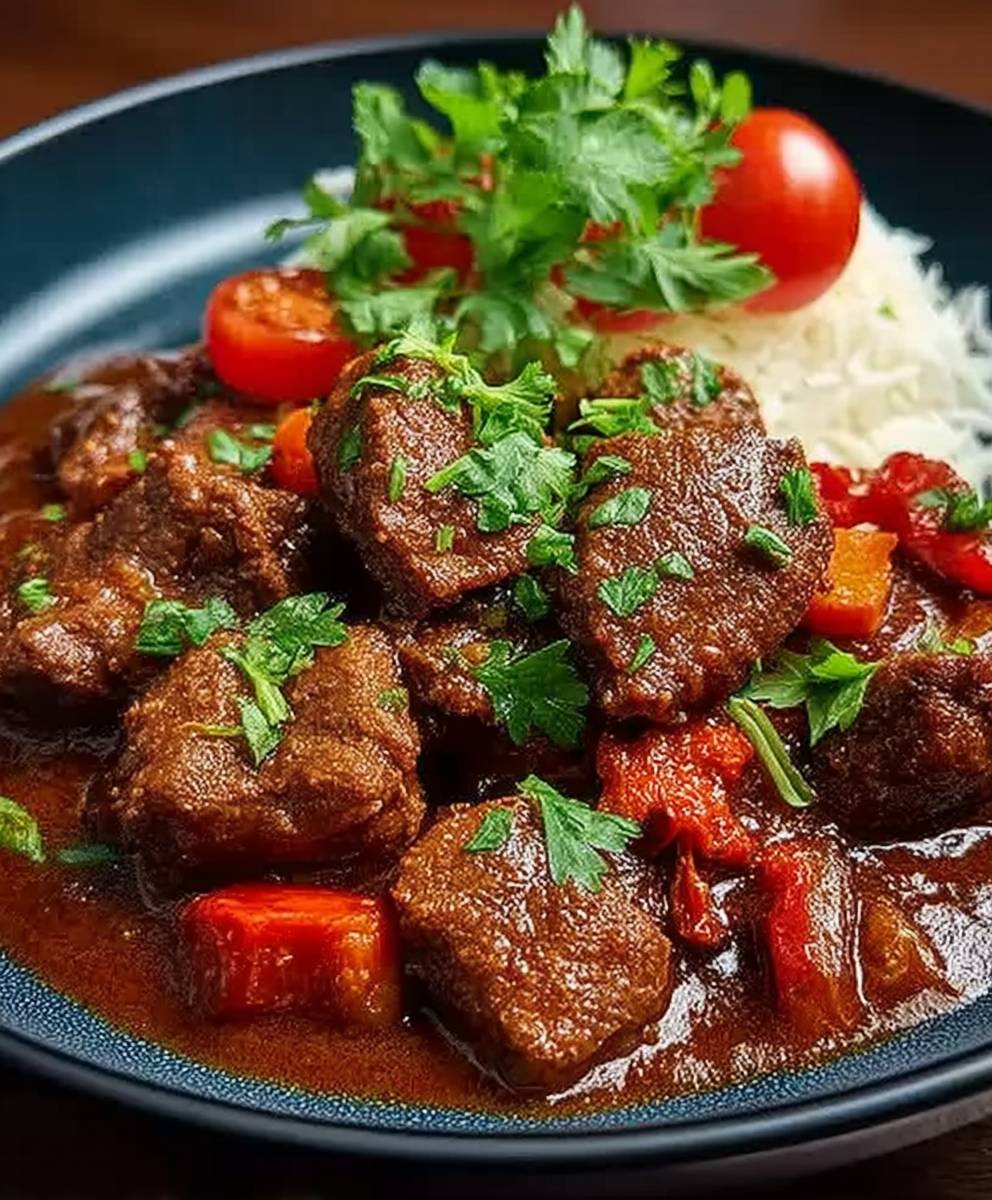 Lamm Madras zubereiten