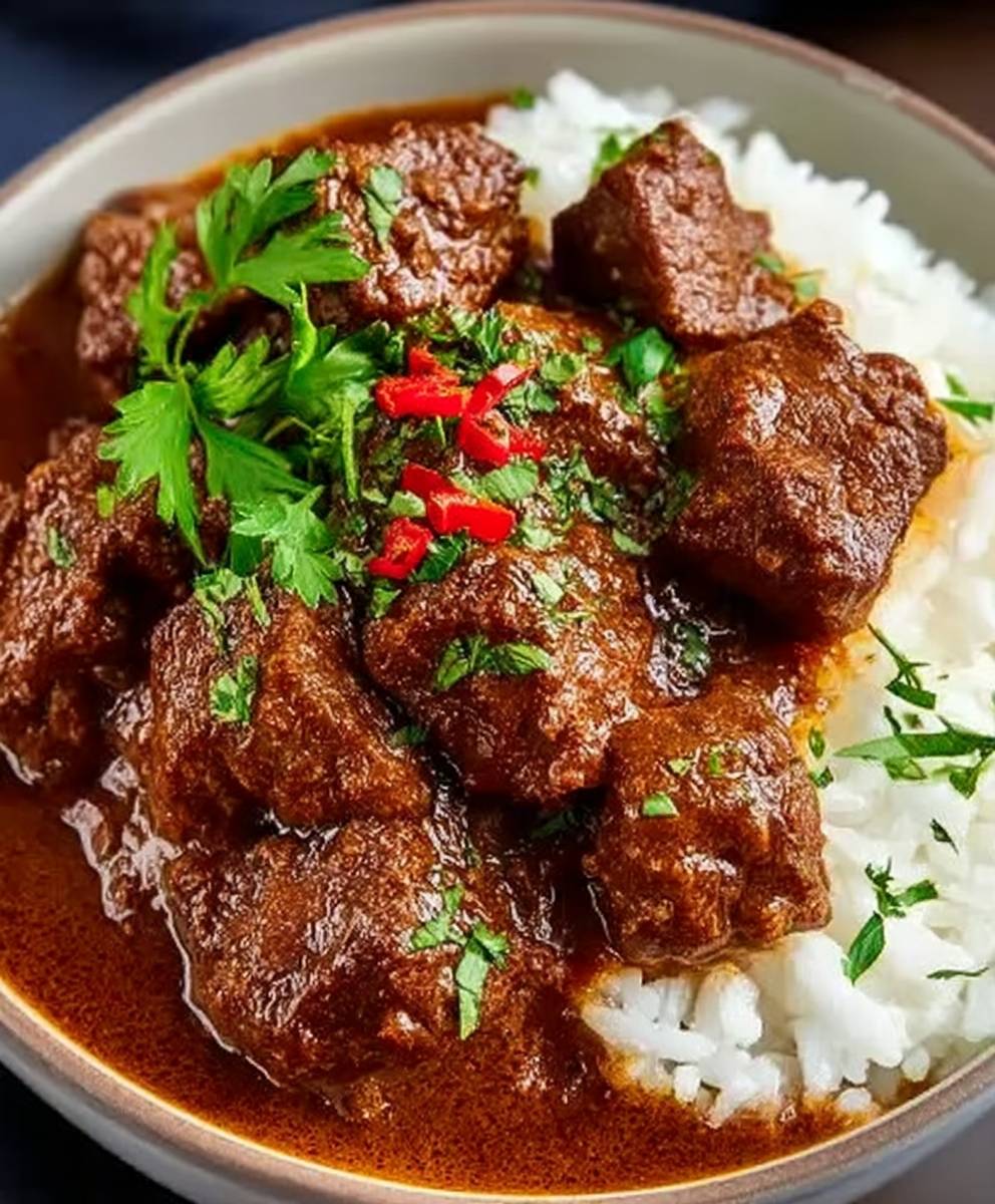 Rindfleisch Vindaloo