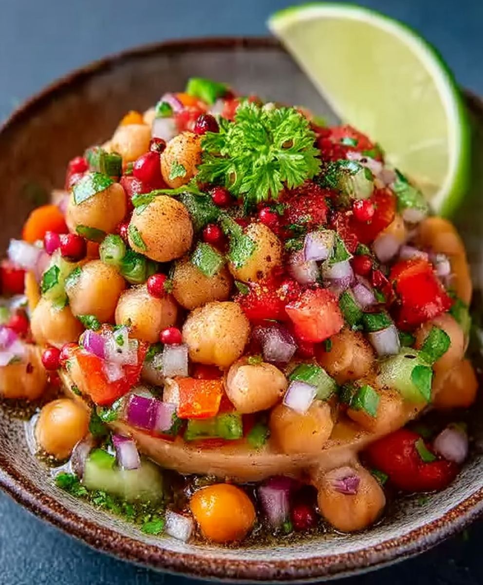 Vegane Kichererbsen Ceviche