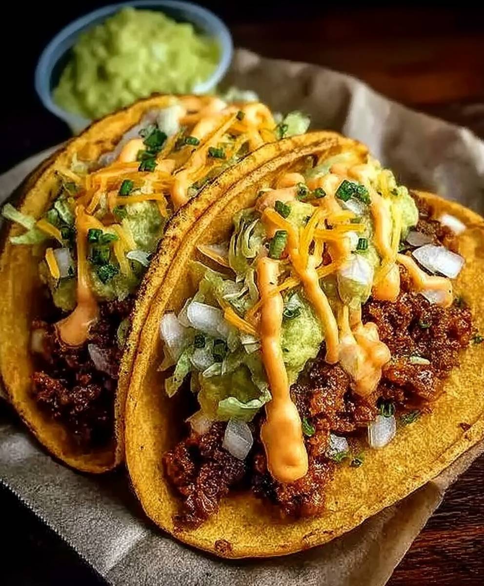 Smash Burger Tacos