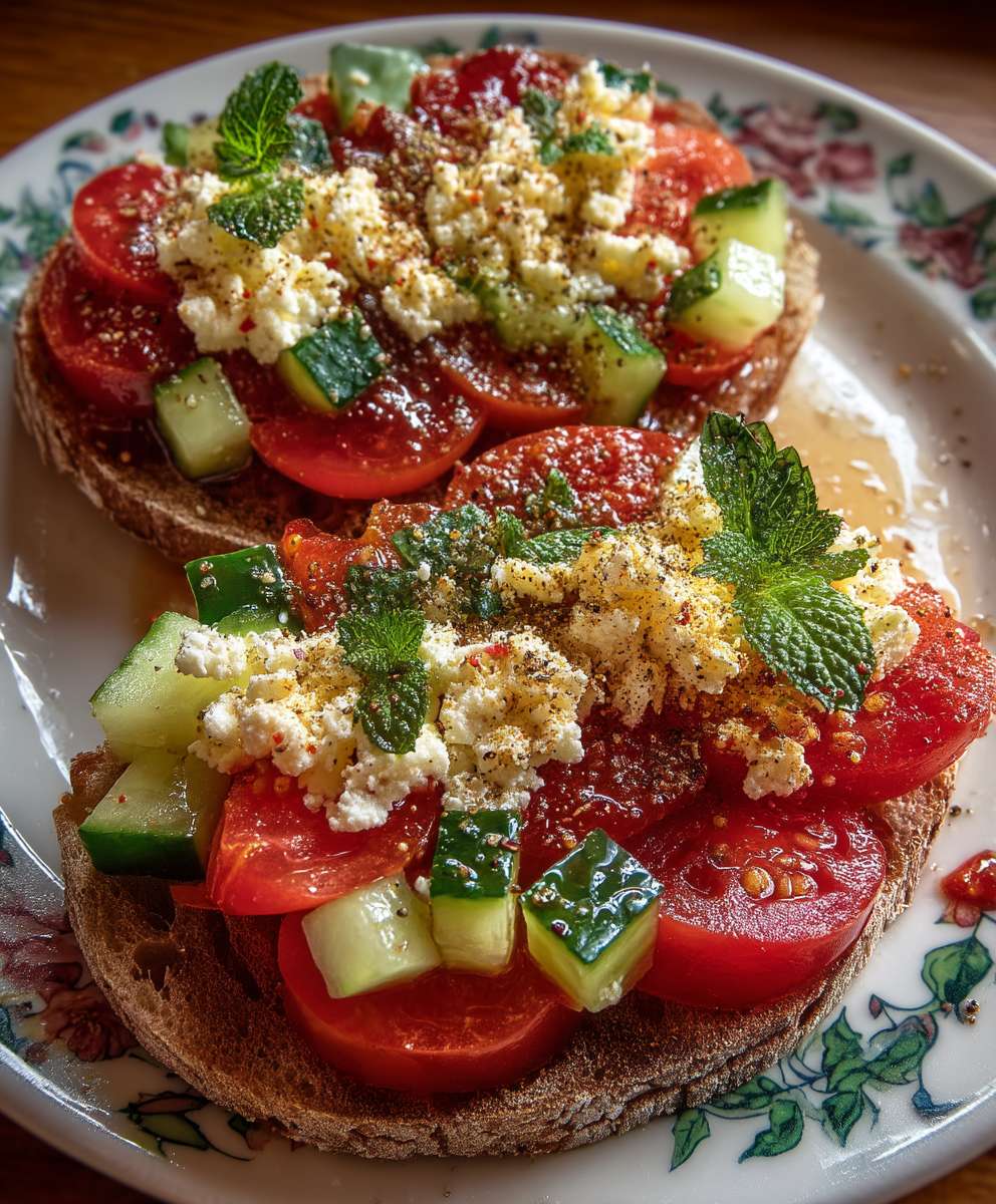 Kretischer Dakos Salat