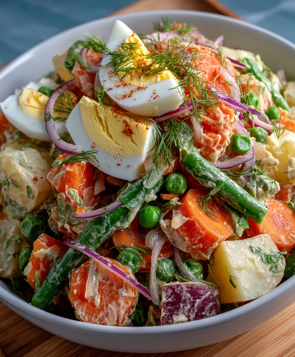 Ensalada Rusa Karibik Twist