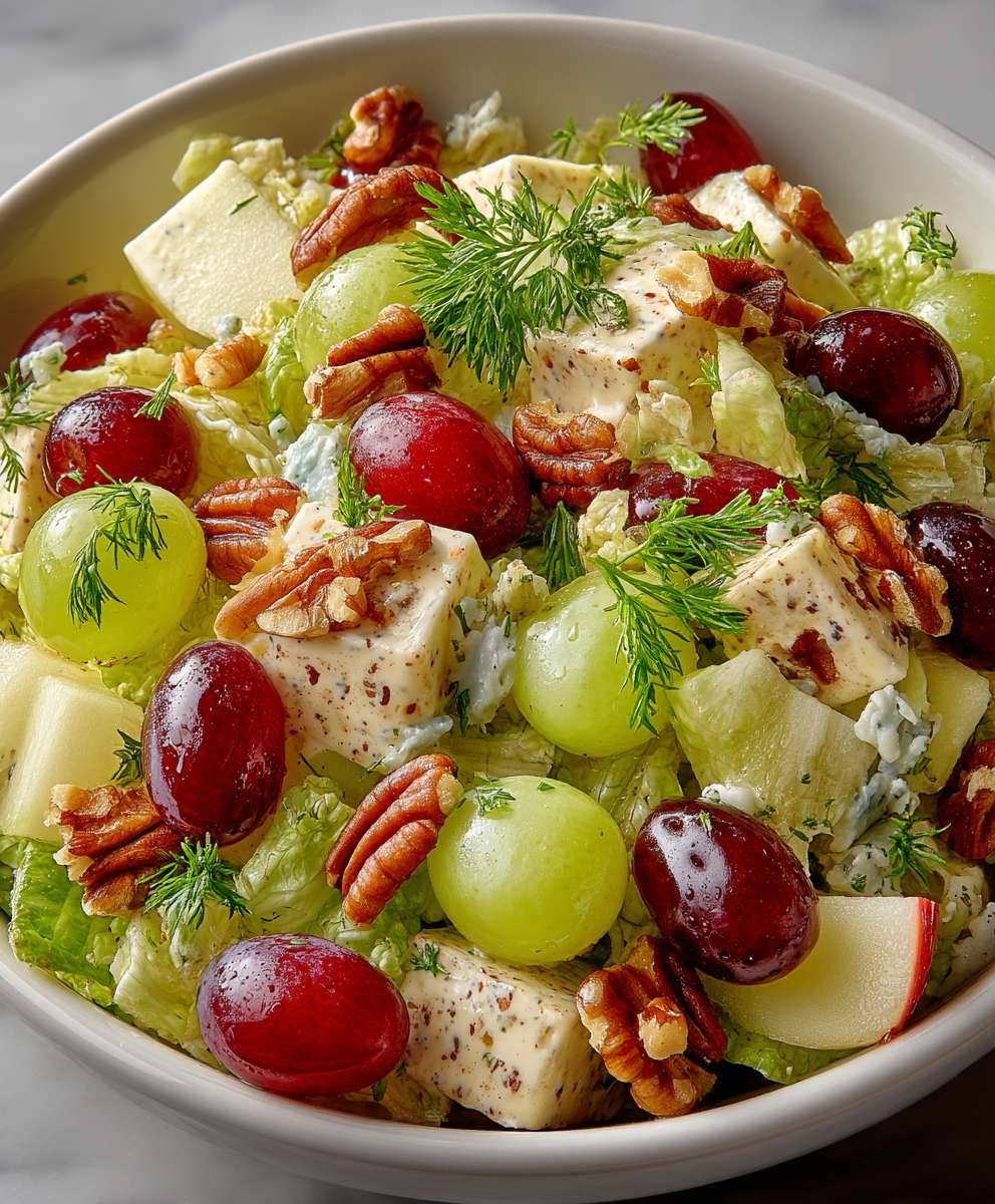 Waldorf Salat klassisch zubereiten