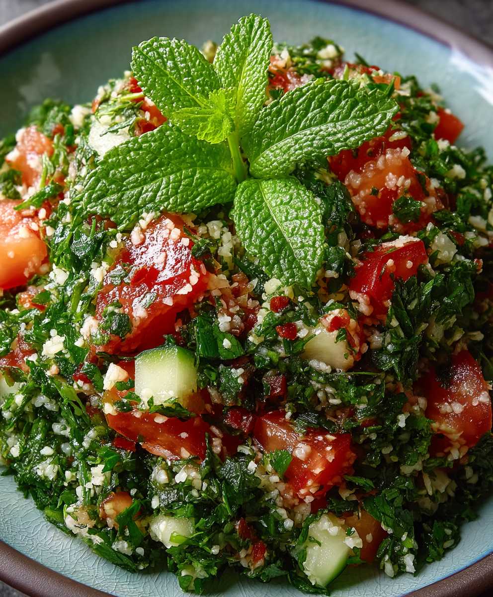 Tabouleh Petersiliensalat Libanesisch