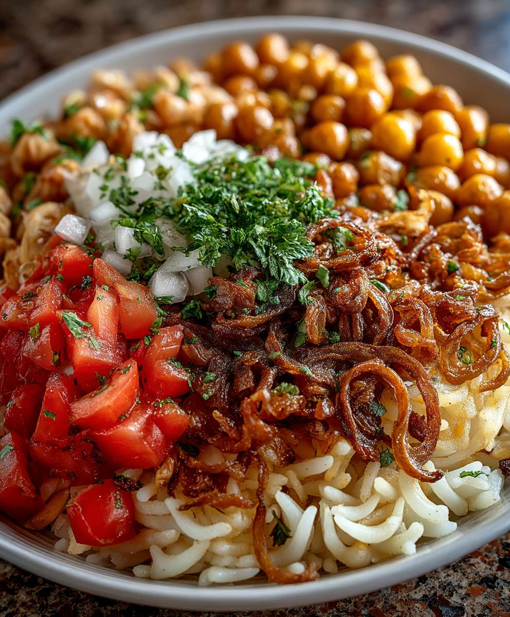 Ägyptisches Nationalgericht Koshari