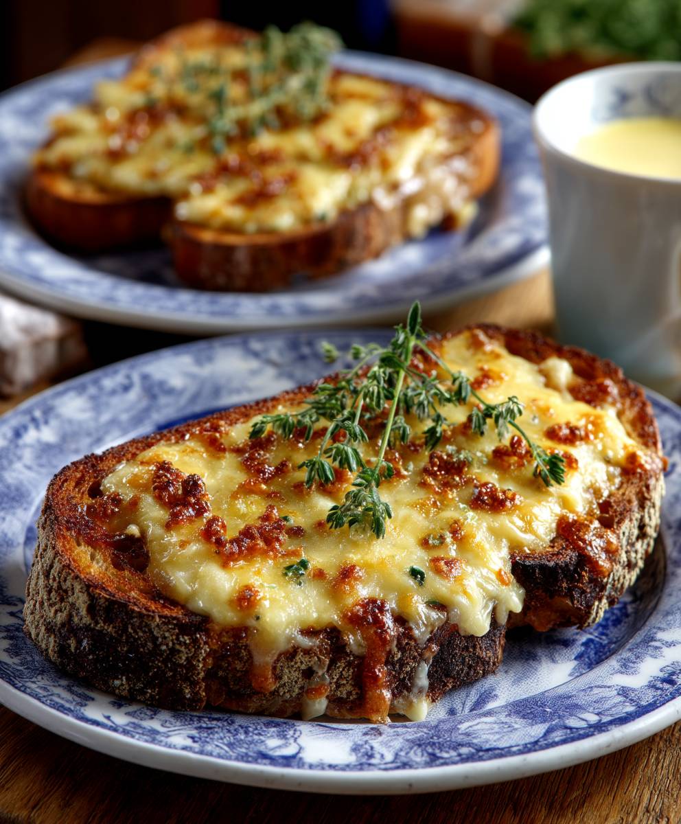 Welsh Rarebit Käsetoast