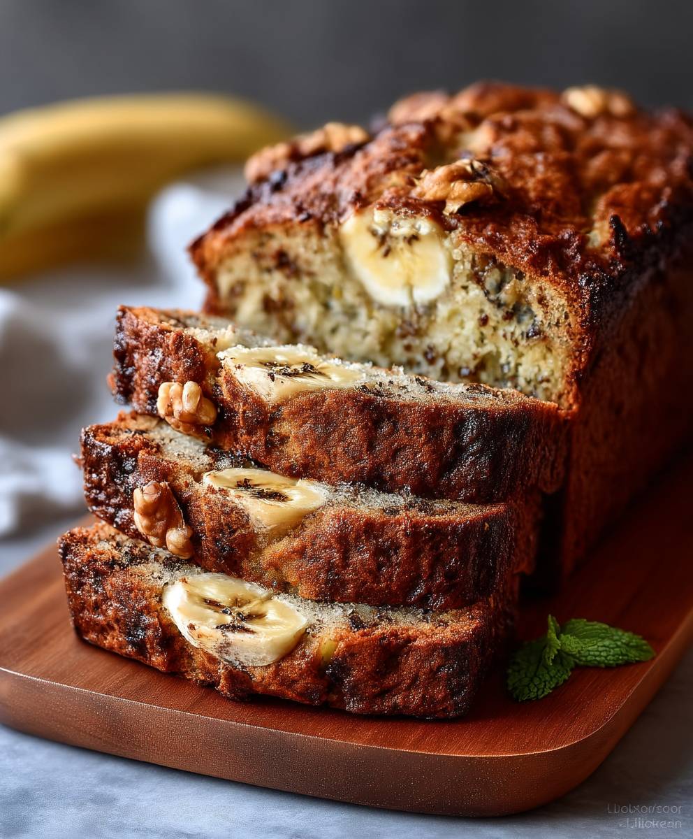 Griechischer Joghurt Bananenbrot