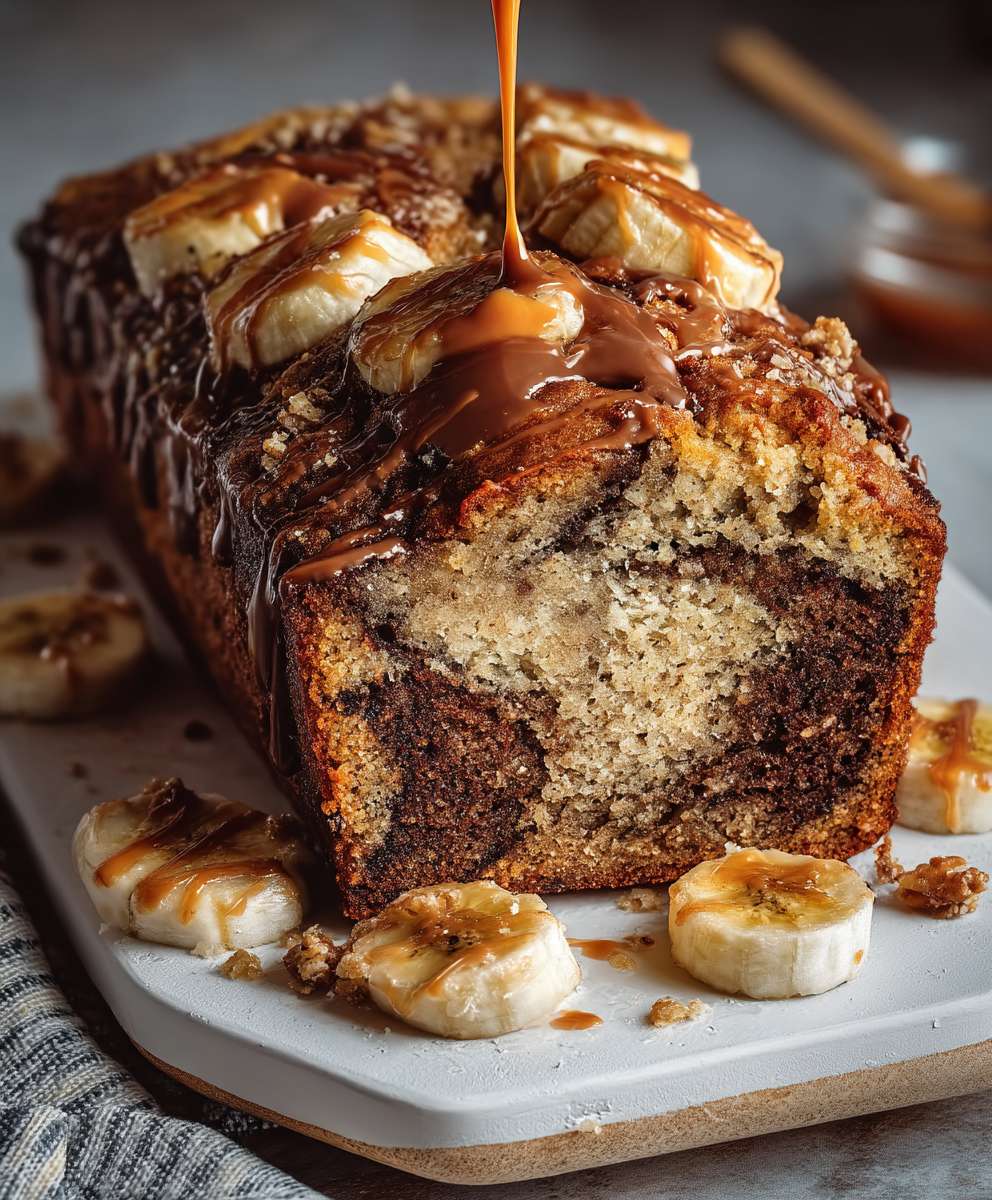 Marmor Bananenbrot backen
