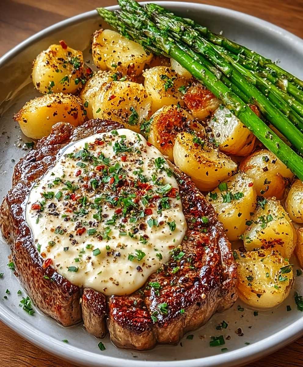 Knoblauch cremige Soße