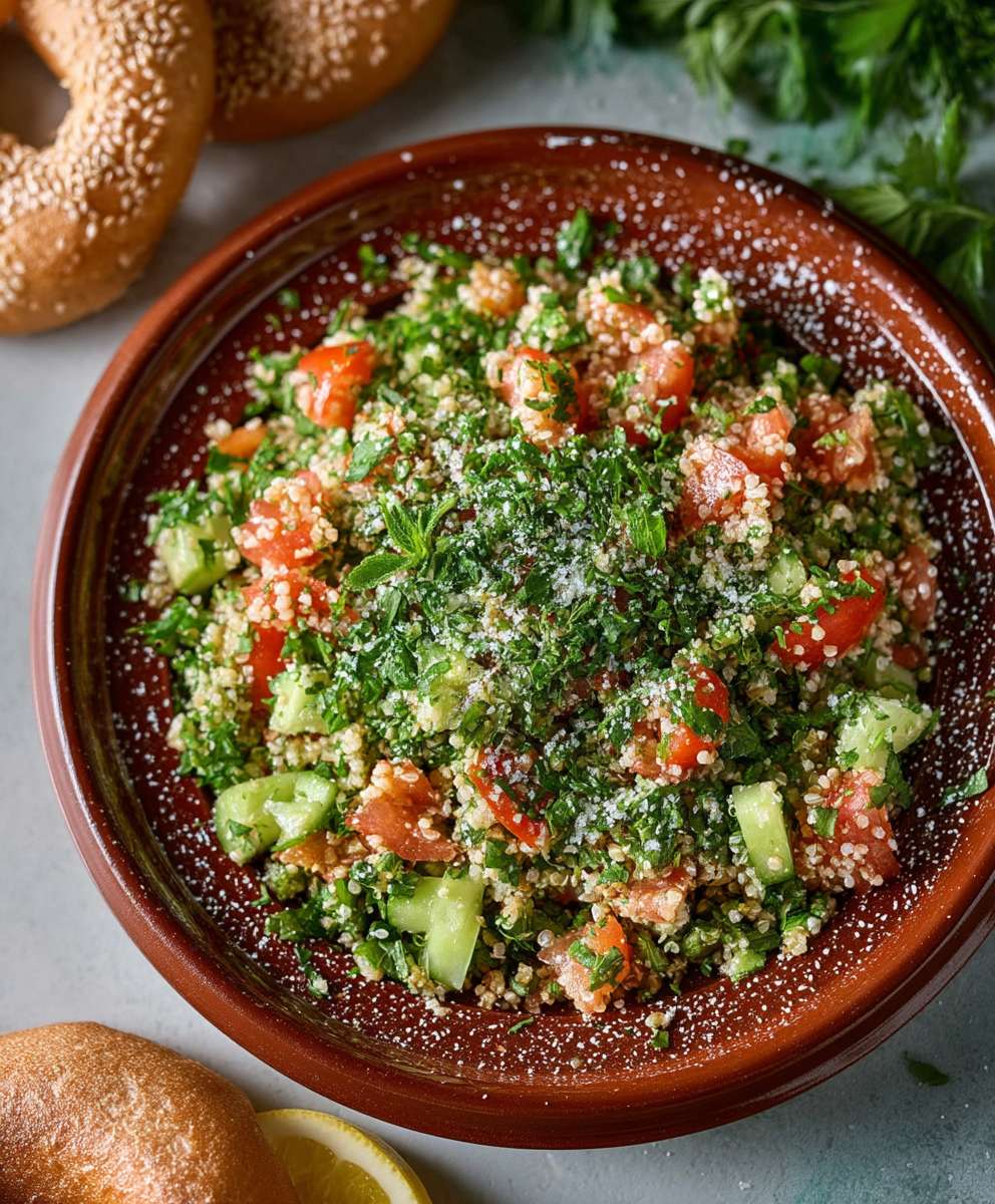 Quinoa Tabouleh zubereiten