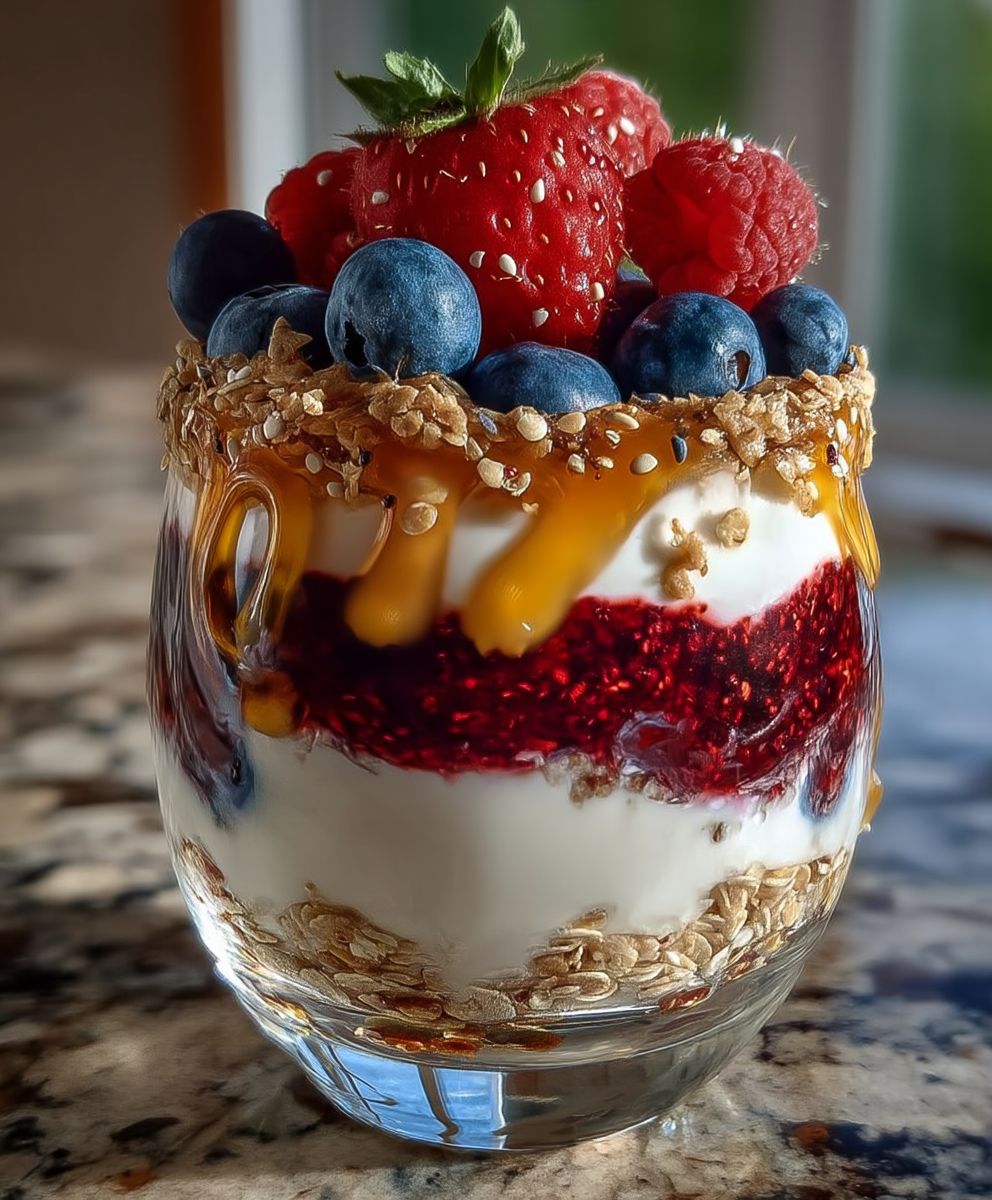 Joghurt Parfait einfach unwiderstehlich