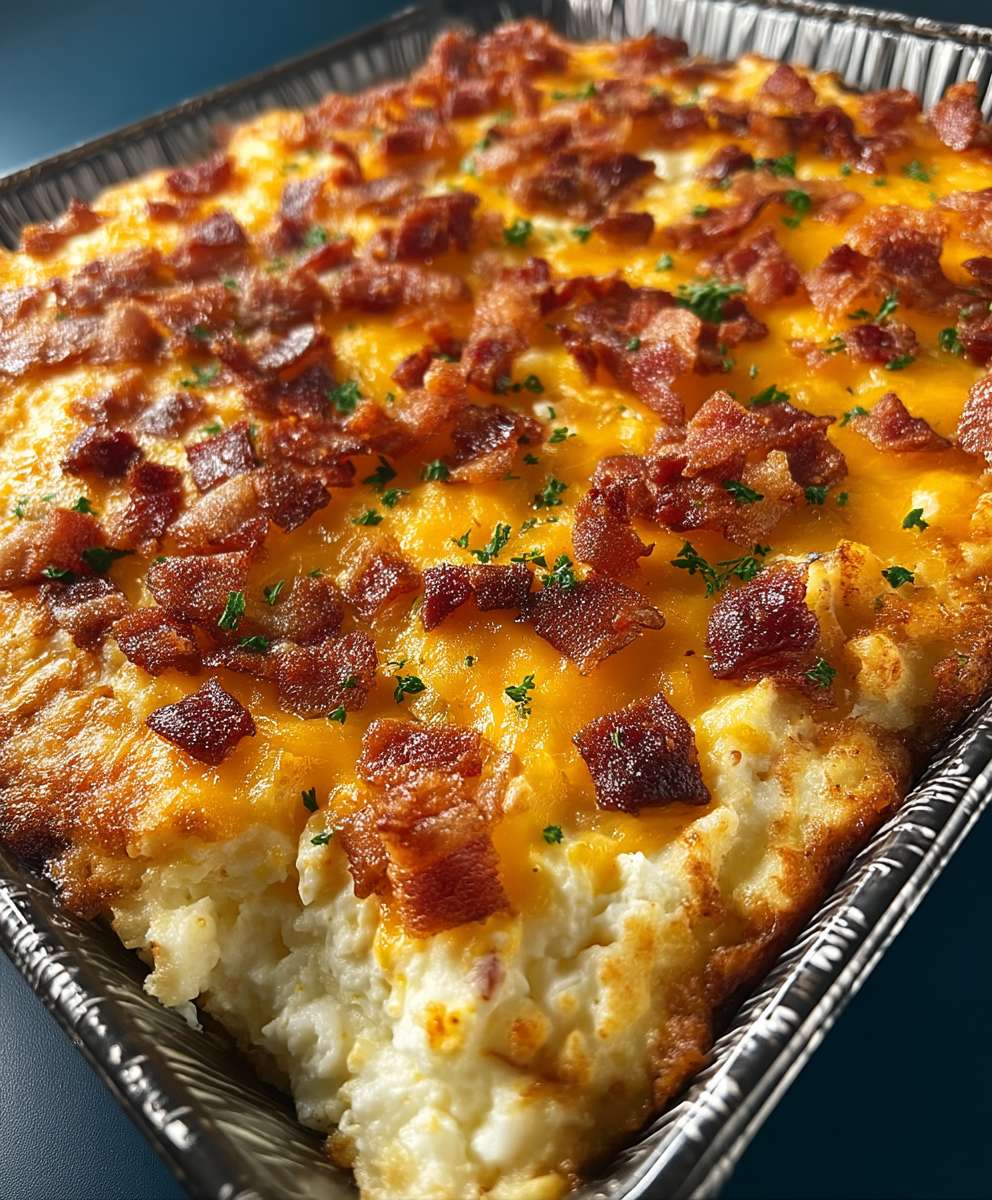 Käse Amish Frühstücksauflauf